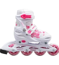 Roces Rulleskøjter>Rulleskøjter - Jokey 3.0 Girl - Hvid/Pink - Inliner