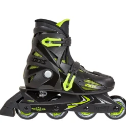 Roces Rulleskøjter>Rulleskøjter - Orlando III - Sort/Lime - Inliner
