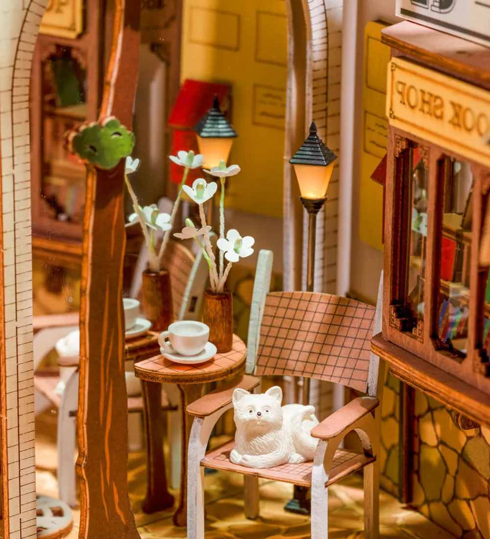 Rolife Kreasæt>Miniature-diorama - DIY - Book Nook & Wonderland - Sunshi