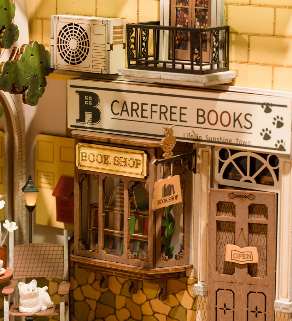 Rolife Kreasæt>Miniature-diorama - DIY - Book Nook & Wonderland - Sunshi