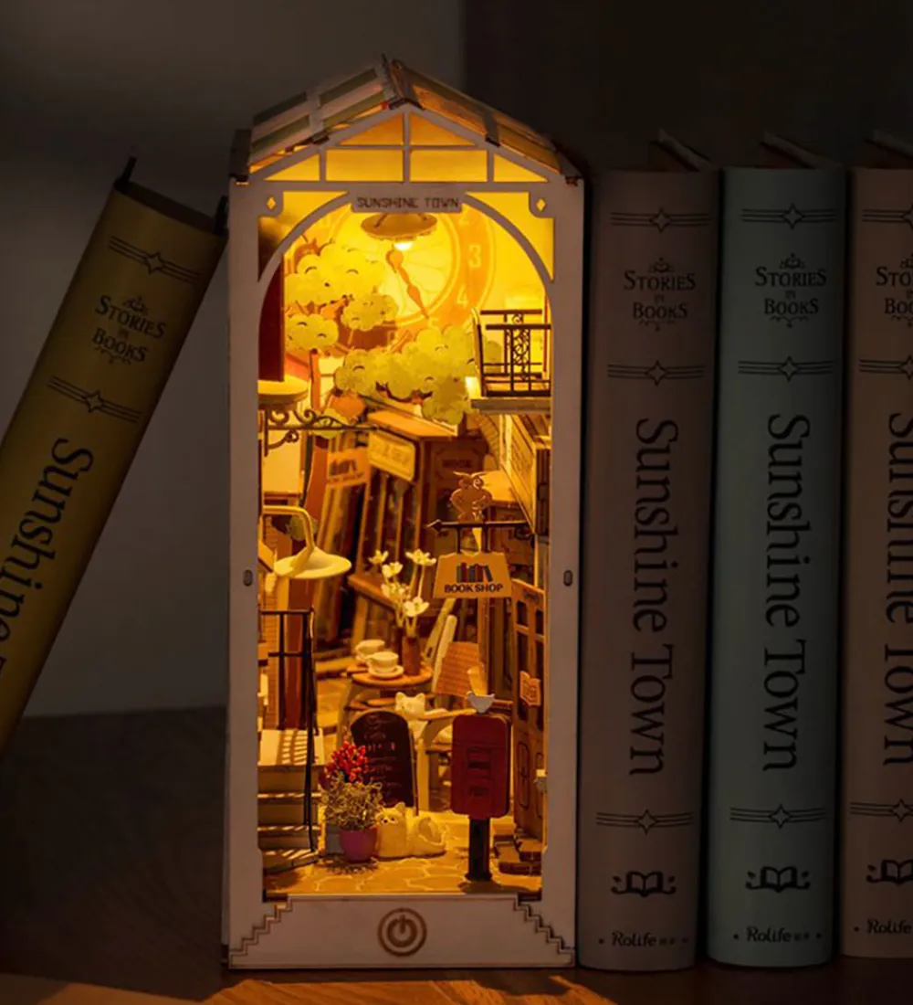 Rolife Kreasæt>Miniature-diorama - DIY - Book Nook & Wonderland - Sunshi