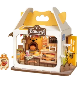 Rolife Kreasæt>Miniature-diorama - DIY - Teddy's Breadbox DS033 - 67 Del