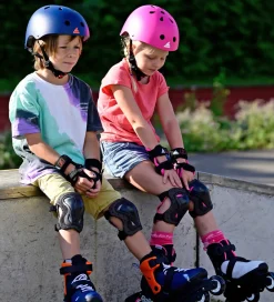 Rollerblade Rulleskøjter>Beskyttelsessæt - Skate Gear Jr - Sort m. Pink