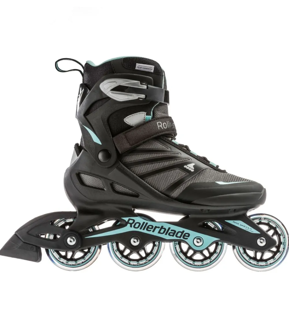 Rollerblade Rulleskøjter>Rulleskøjter - Zetrablade W - Black/Blue - Inliner