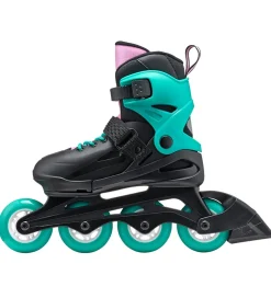Rollerblade Rulleskøjter>Rulleskøjter - Fury - Sort/Aquagrøn