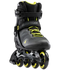 Rollerblade Rulleskøjter>Rulleskøjter - Macroblade 80 - Black/Lime - Inliner