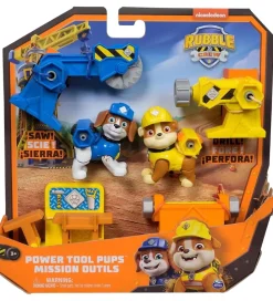 Rubble & Crew Figurer>Legetøj - Paw Patrol - Power Tool Pups