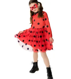 Rubies Rolleleg>Udklædning - Miraculous Ladybug Tutu Dress & Mask