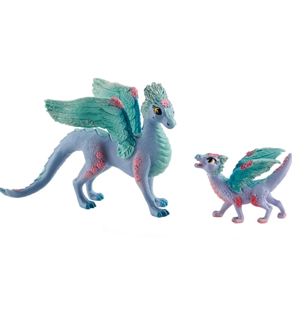 Schleich Schleich>Bayala - H:11,5 cm - Blomsterdragemor & Unge 70592