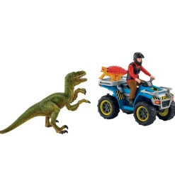Schleich Schleich>Dinosaurs - 11,5 x 6,5 cm - ATV & Velociraptor 41466