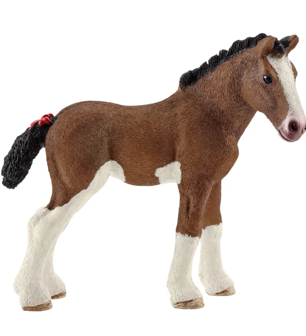 Schleich Schleich>Dyr - H: 8,5 cm - Clydesdale Føl 13810