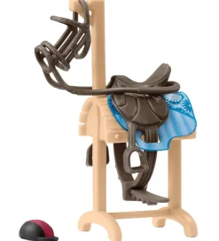 Schleich Schleich>Horse Club - 10 cm - Sadelstativ m. Sadel & Hovedtøj 42