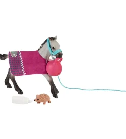 Schleich Schleich>Horse Club - H: 7 cm - Legesjov Med Føl 42534