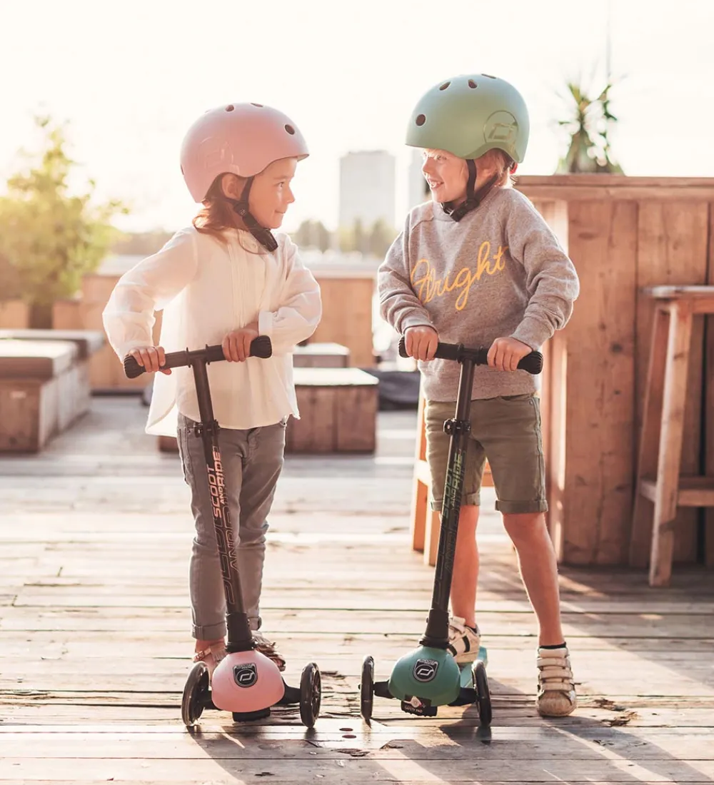 Scoot and Ride Løbehjul>Highway Kick 3 - LED - Forest