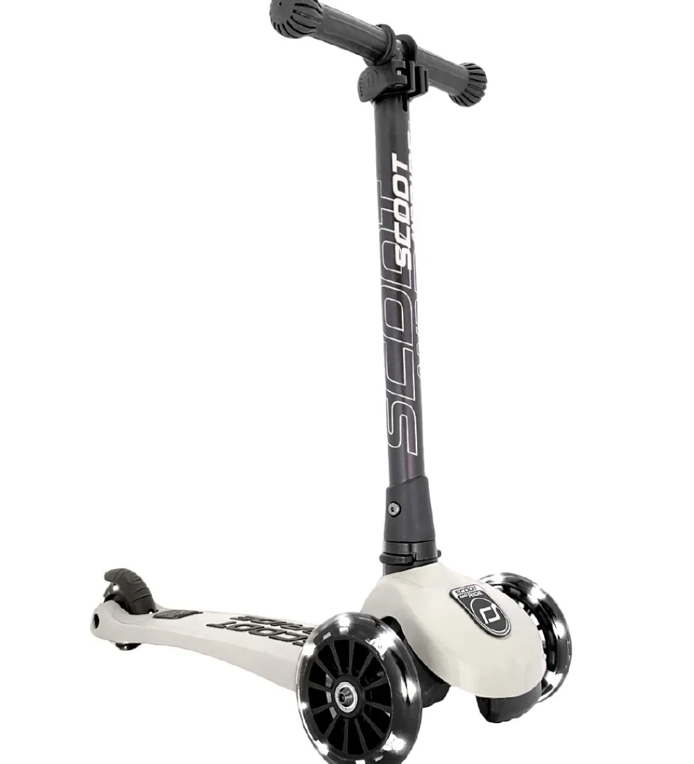Scoot and Ride Løbehjul>Highway Kick 3 - LED - Ash