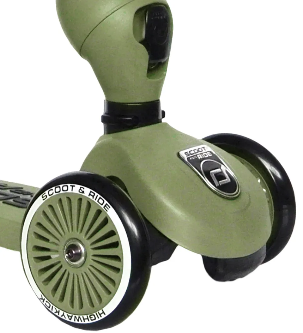 Scoot and Ride Løbehjul|Løbecykler>Highway Kick 1 - Olive