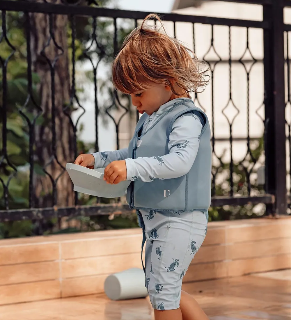 Scrunch Udeleg Og Udendørs Legetøj|Strandlegetøj>Sigte - 20x6,5 cm - Silikone - Sage Green