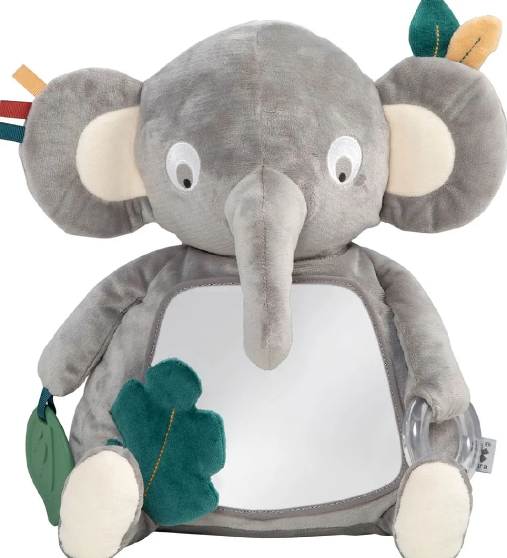 Sebra Aktivitetslegetøj>Aktivitetslegetøj - Elefanten Finley - Grå