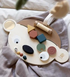 Sebra Aktivitetslegetøj>Aktivitetslegetøj - Træ - Aben Maci