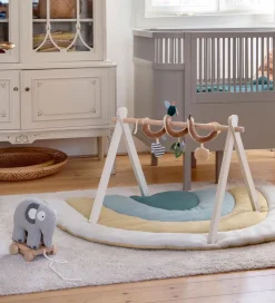 Sebra Aktivitetsstativer>Aktivitetsstativ - Træ - Hvid