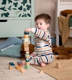 Sebra Trælegetøj|Stablelegetøj>Byggeklodser - Træ - Wildlife Animals