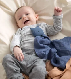 Sebra Bideringe>Nusseklud m. Bidering - Naturgummi - Vaskebjørnen Rebel