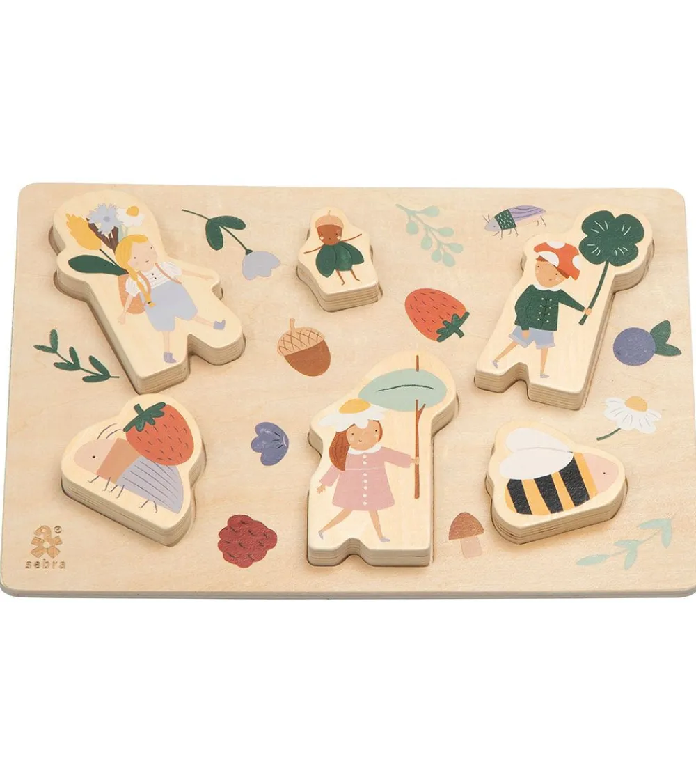 Sebra Puslespil>Puslespil - Træ - Pixie Land