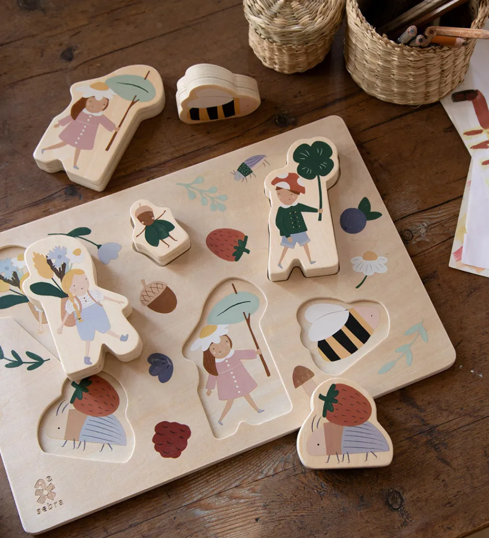 Sebra Puslespil>Puslespil - Træ - Pixie Land