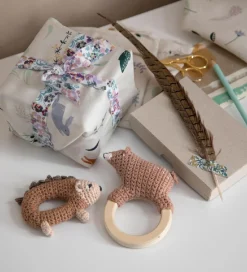 Sebra Gribelegetøj>Rangle - Hæklet - Bjørnen Woody