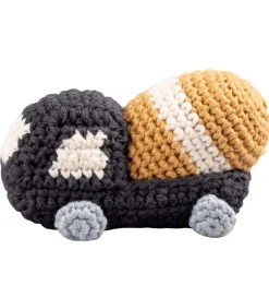 Sebra Gribelegetøj>Rangle - Hæklet - Cementlastbil