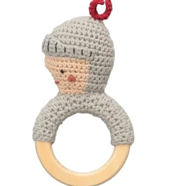 Sebra Gribelegetøj>Rangle - Hæklet - Ridder