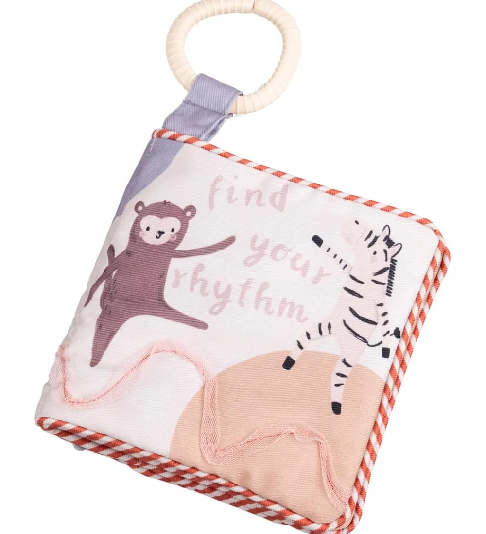 Sebra Aktivitetslegetøj>Stofbog - Teeny Toes