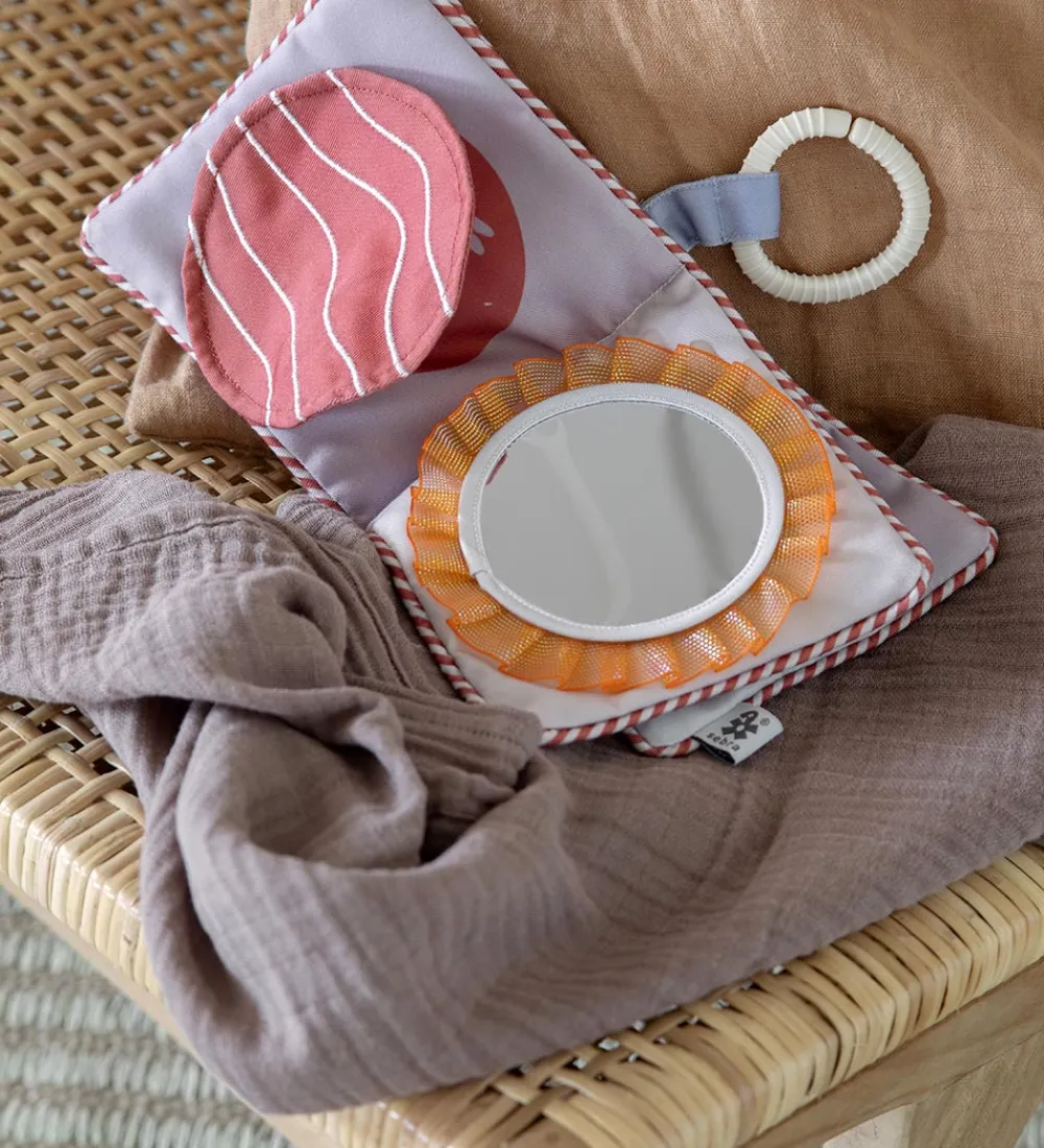 Sebra Aktivitetslegetøj>Stofbog - Teeny Toes