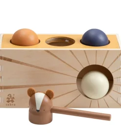 Sebra Trælegetøj|Motorisk Legetøj>Trælegetøj - Hammerbræt - Woodland