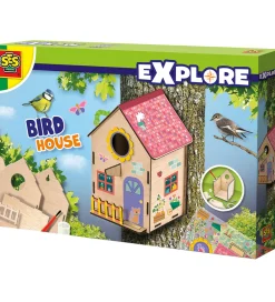 SES Creative Kreativ Leg|Kreasæt>- Explore - Byg Selv - Fuglehus