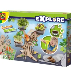 SES Creative Kreativ Leg|Kreasæt>- Explore - Byg Selv Urtehavehus