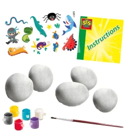 SES Creative Kreasæt>- Mal På Sten - Overførselsmærker