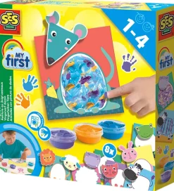 SES Creative Kreasæt>- Min Første Fingermaling - Dyr
