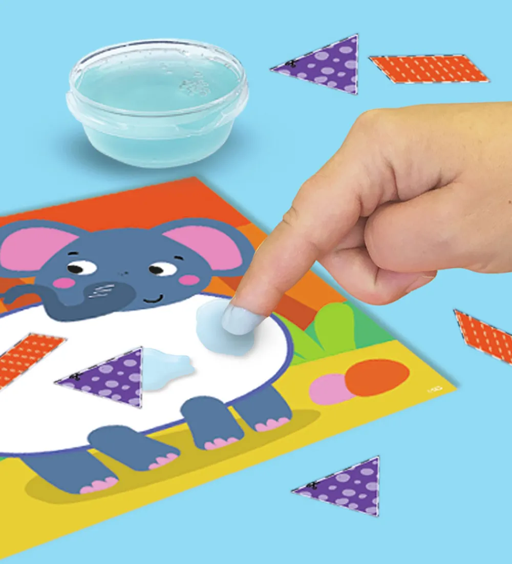 SES Creative Kreativ Leg|Kreasæt>- Montessori - Lær at klippe Kollager
