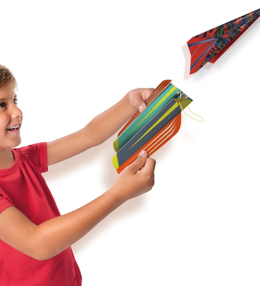 SES Creative Kreasæt>- Papirfly m. Affyringsrampe