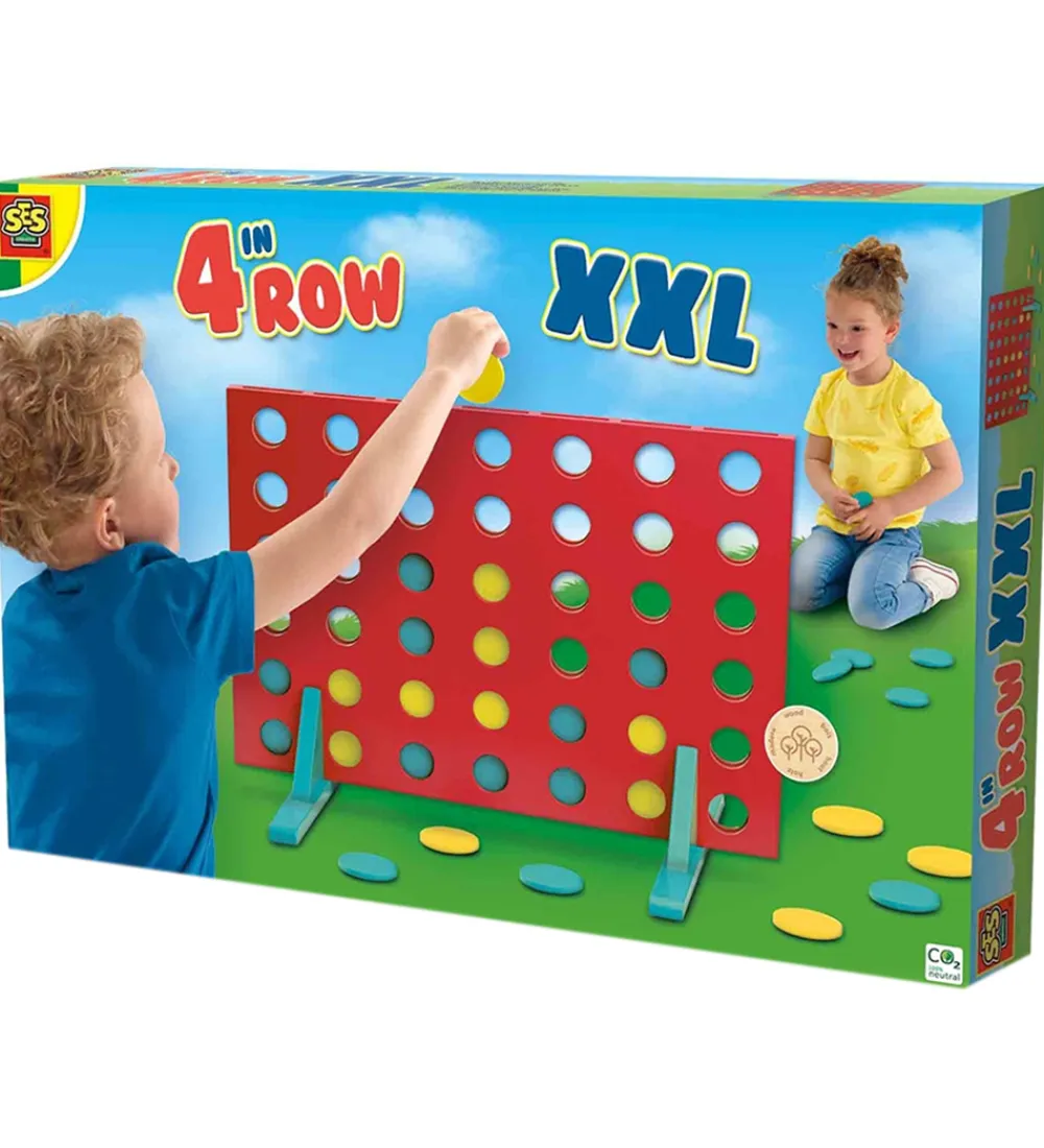 SES Creative Udeleg Og Udendørs Legetøj|Spil>- Spil - 4 På Stribe XXL