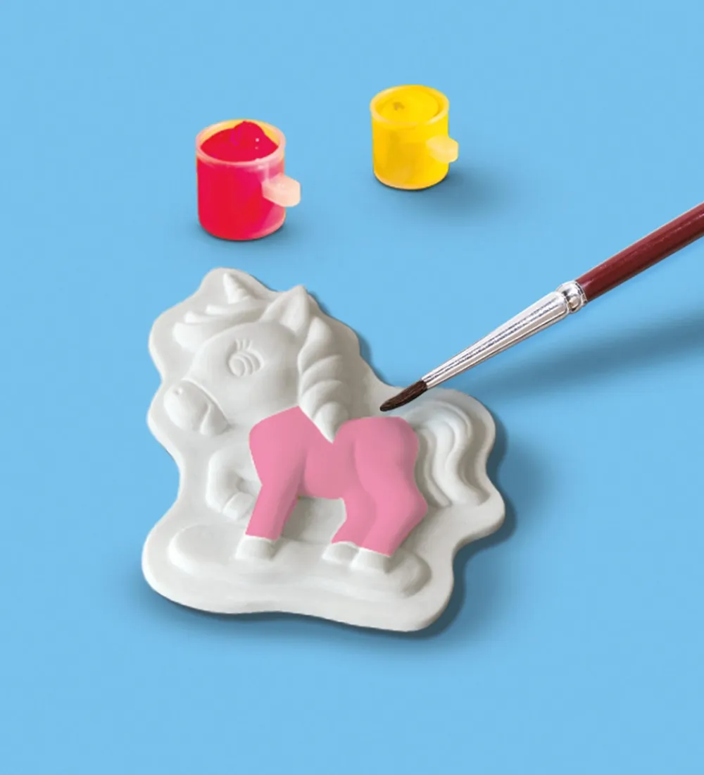 SES Creative Kreasæt>- Støb & Mal - Enhjørningeføl