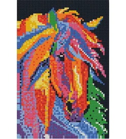 SES Creative Perler>- Strygeperlesæt - 7.000 stk. - Fantasihest