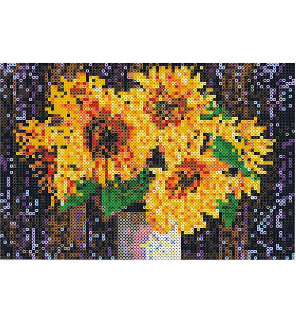 SES Creative Perler>- Strygeperlesæt - 7.000 stk. - Solsikker