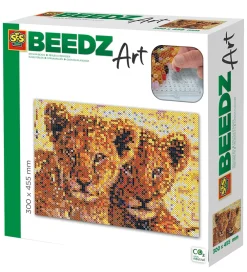 SES Creative Perler>- Strygeperlesæt - 7.000 stk. - Løveunger