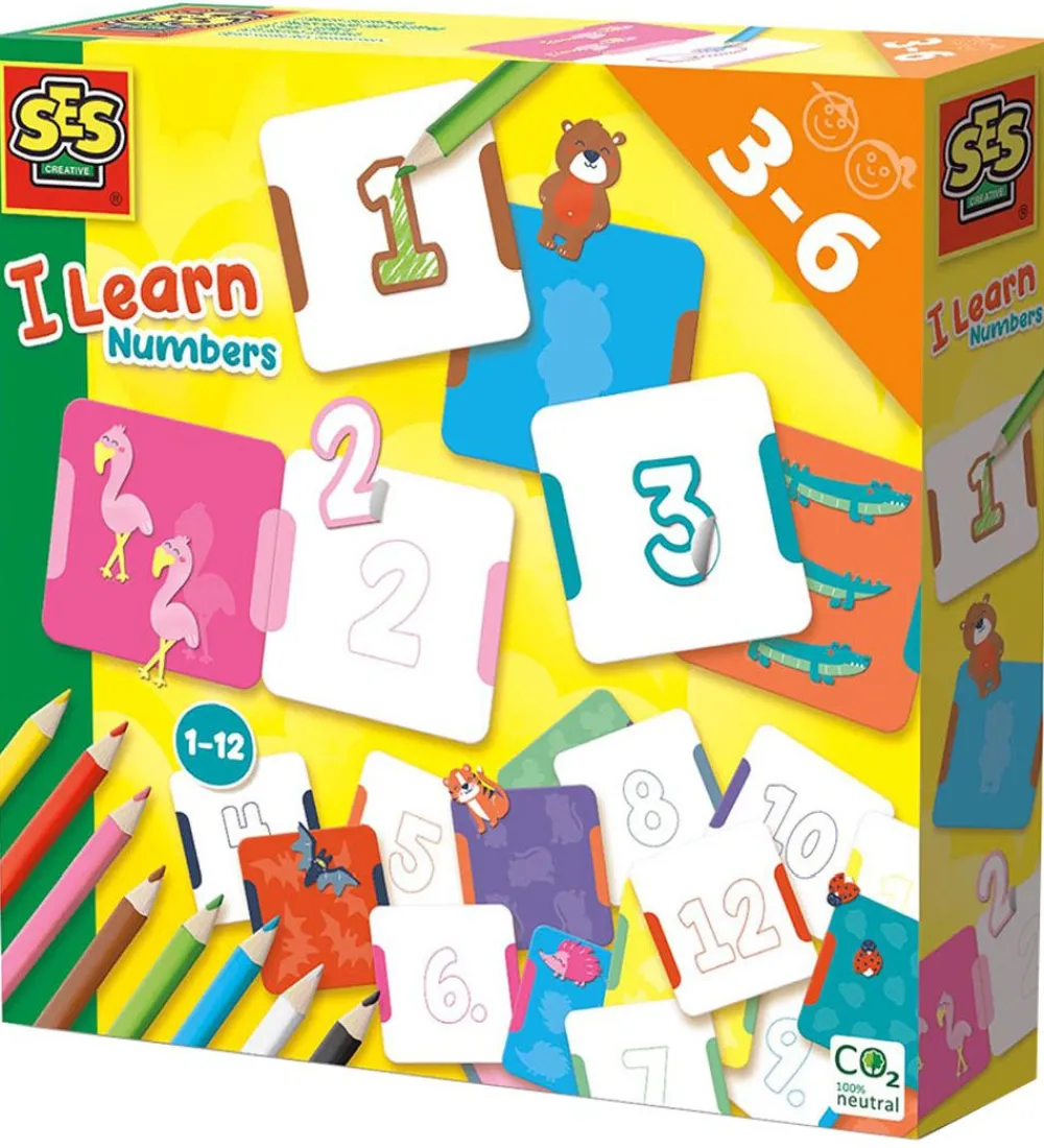 SES Creative Spil>Aktivitetssæt - Lær Tallene