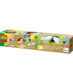 SES Creative Maling>Fingermaling - 4x120 ml - Lyse Farver