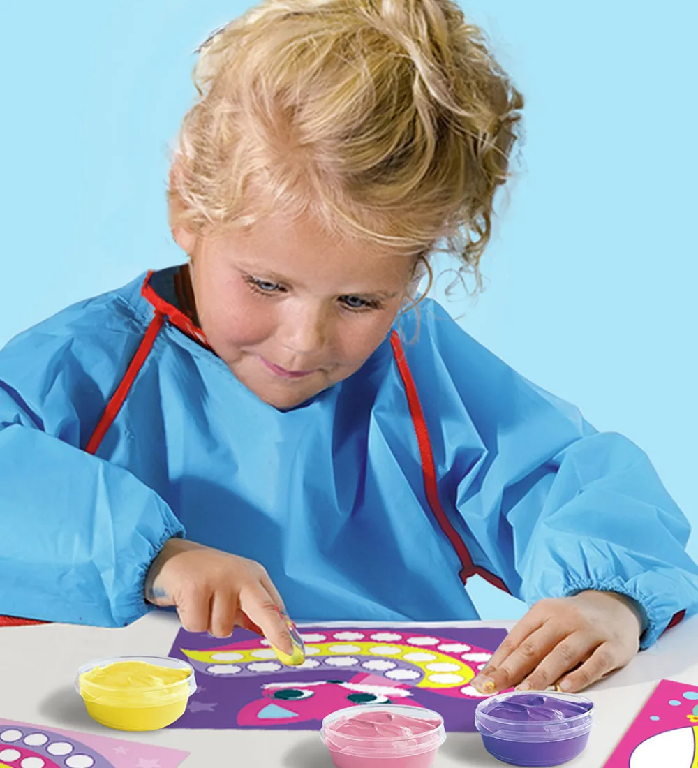 SES Creative Kreativ Leg|Maling>Fingermaling - Min Første - Fantasi figurer