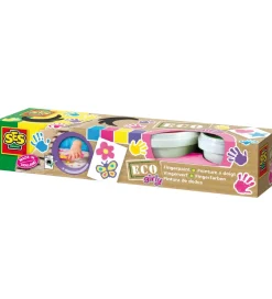 SES Creative Maling>Fingermaling - 4x120 ml - Pastelfarver