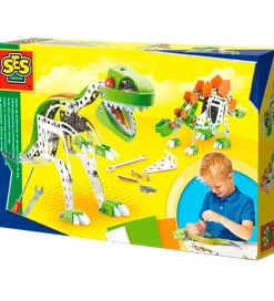 SES Creative Kreasæt>Konstruktionssæt - Metal Dino